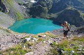 Dal Rifugio Barbellino salita al PIZZO DEL DIAVOLO DI MALGINA (2926 m.) e discesa a Valbondione il 22 agosto 2010 - FOTOGALLERY